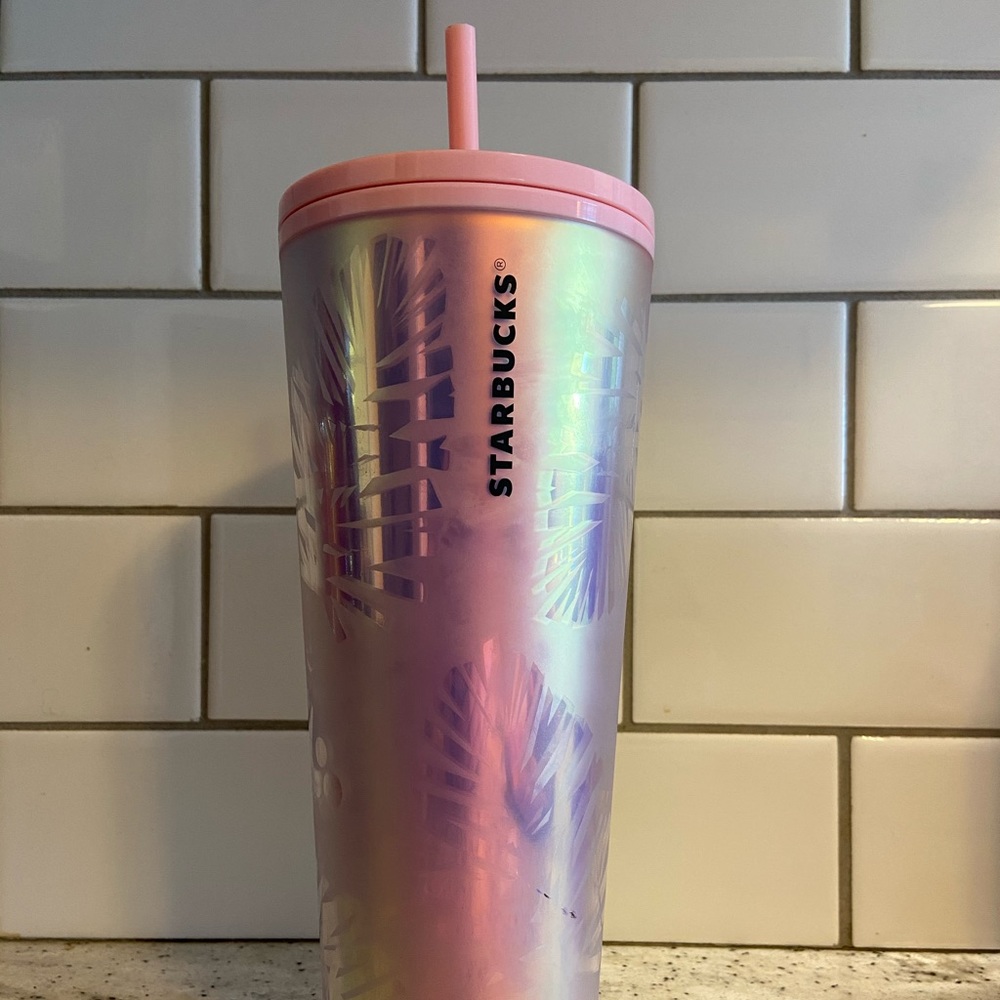 Pink Starbucks Cold Drink Cup